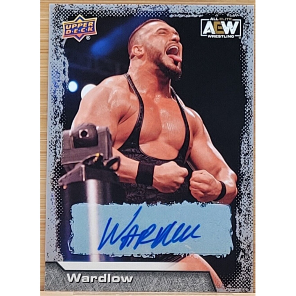 2022 UPPER DECK AEW WARDLOW AUTO AUTOGRAPHโ SP